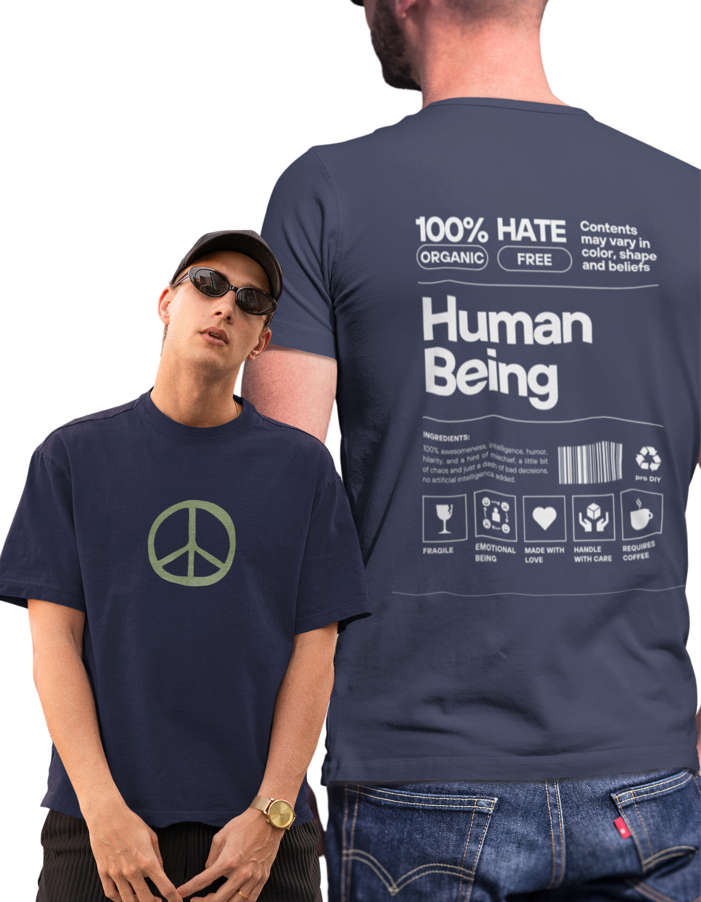 Human Being Oversized