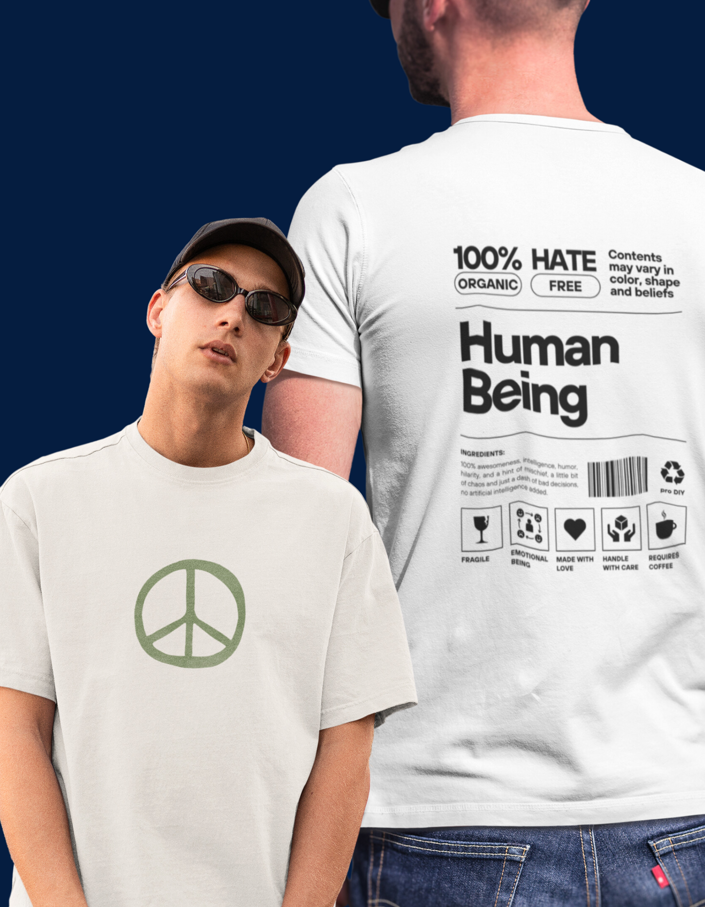 Human Being Oversized