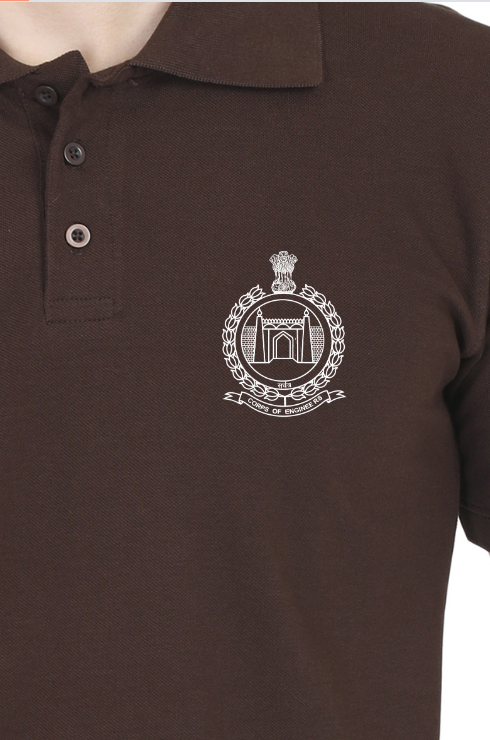 Corps of Engineers Crest Polo T-Shirt