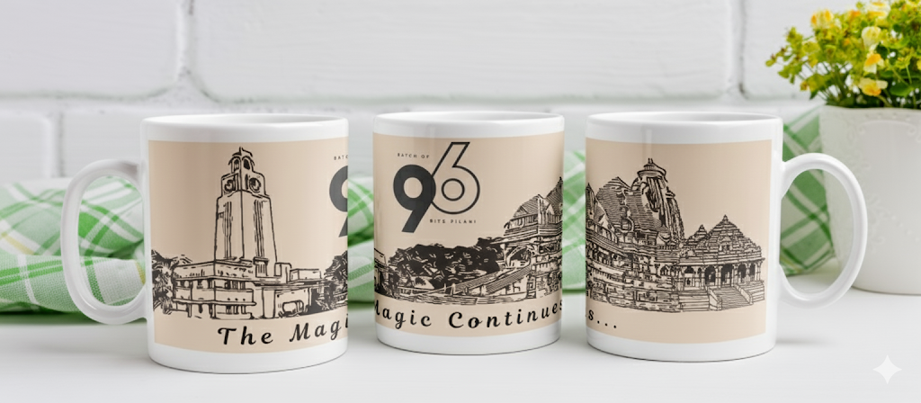 The BITS Pilani '96 Exclusive Coffee Mug