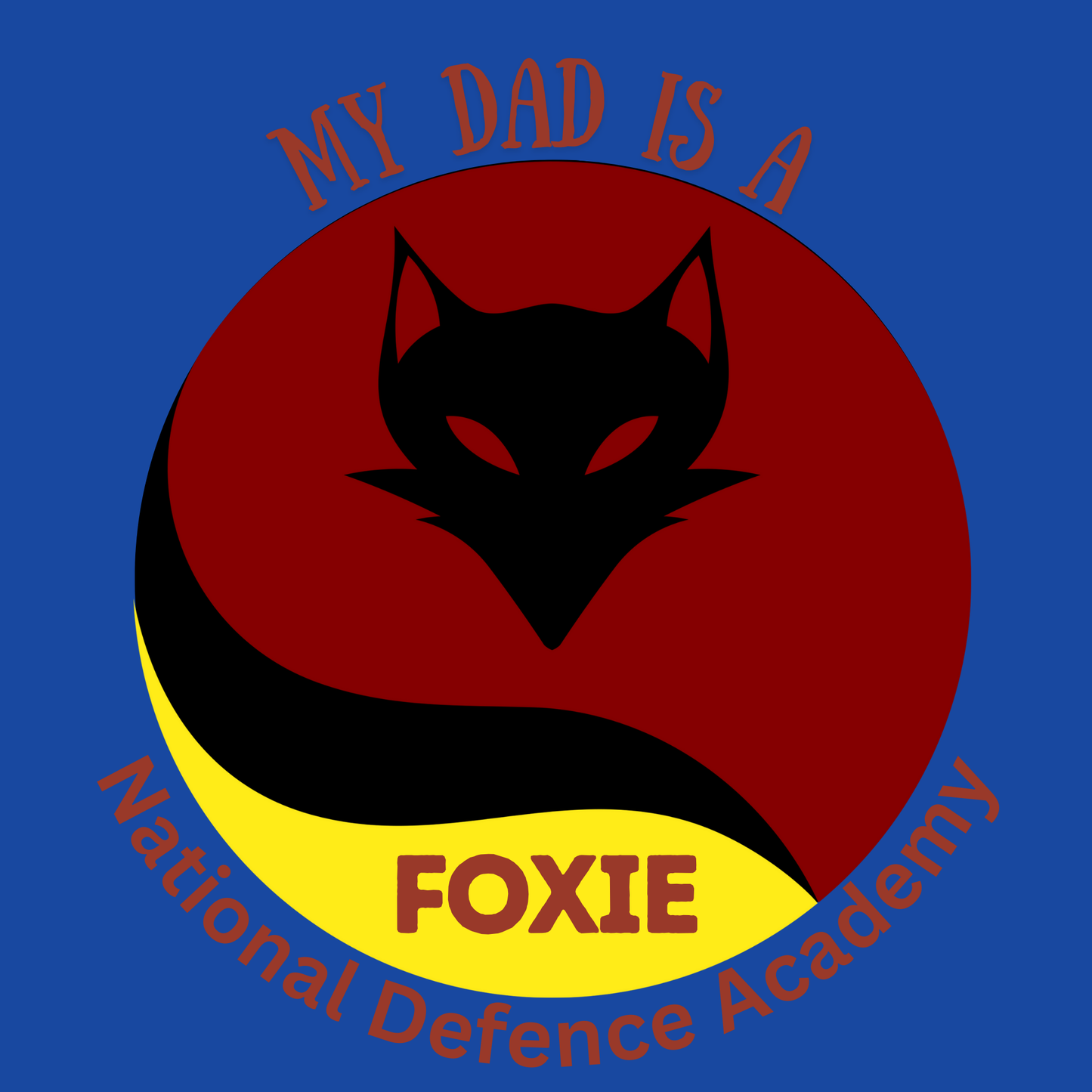 My Dad is a Foxie Polo T Shirt