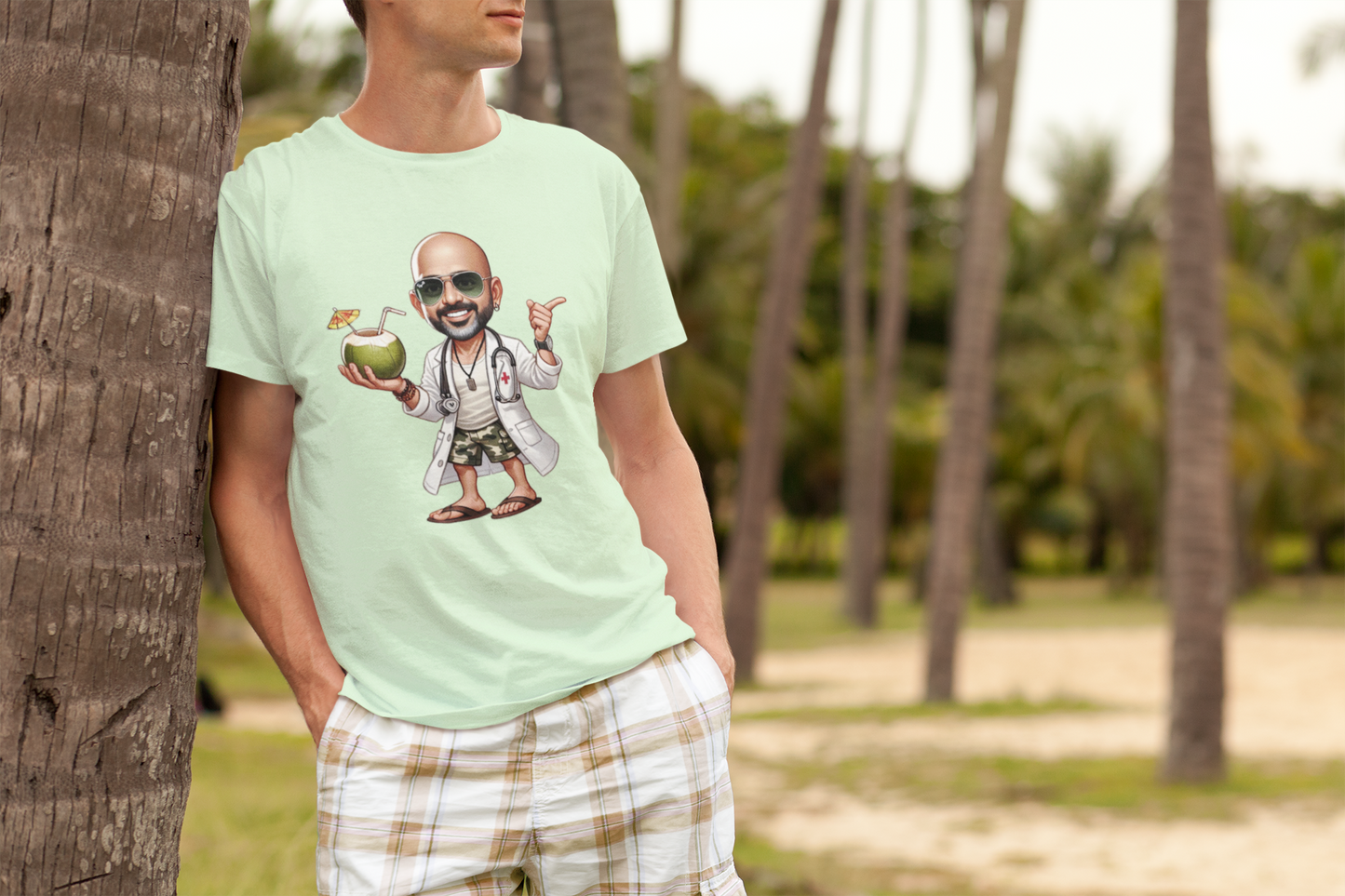 Goa Vibes Doctor's T-Shirt - Fun & Casual Beach Wear