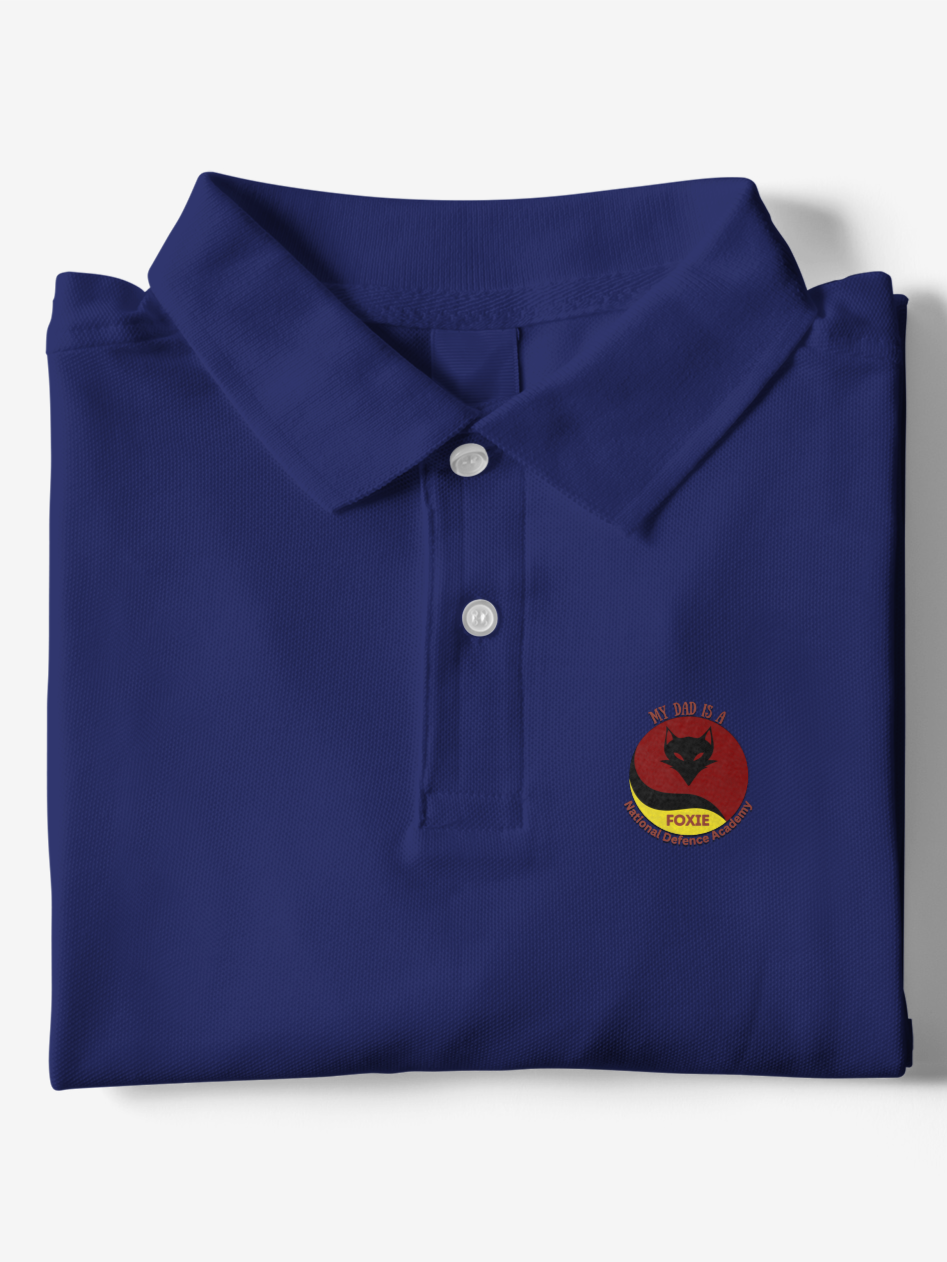 My Dad is a Foxie Polo T Shirt