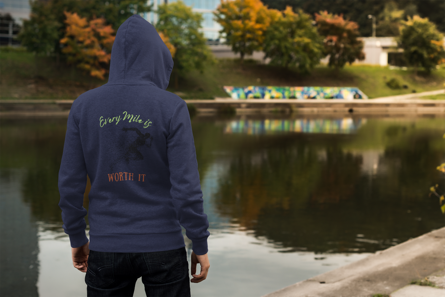 Every Mile is Worth it Oversized Hoodie