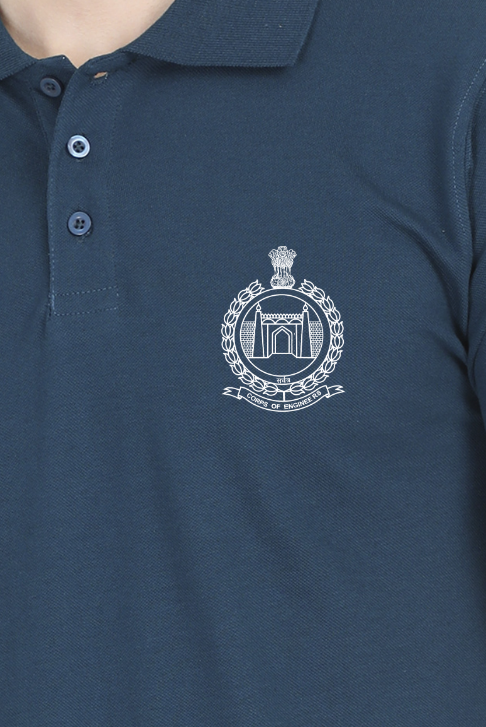 Corps of Engineers Crest Polo T-Shirt