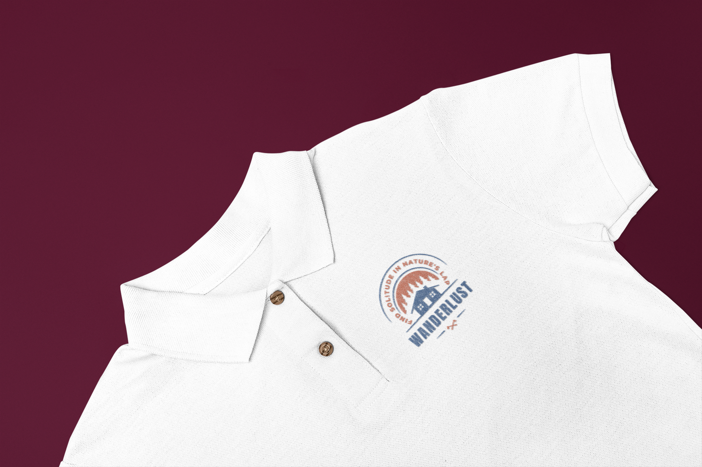Wanderlust Polo T shirt