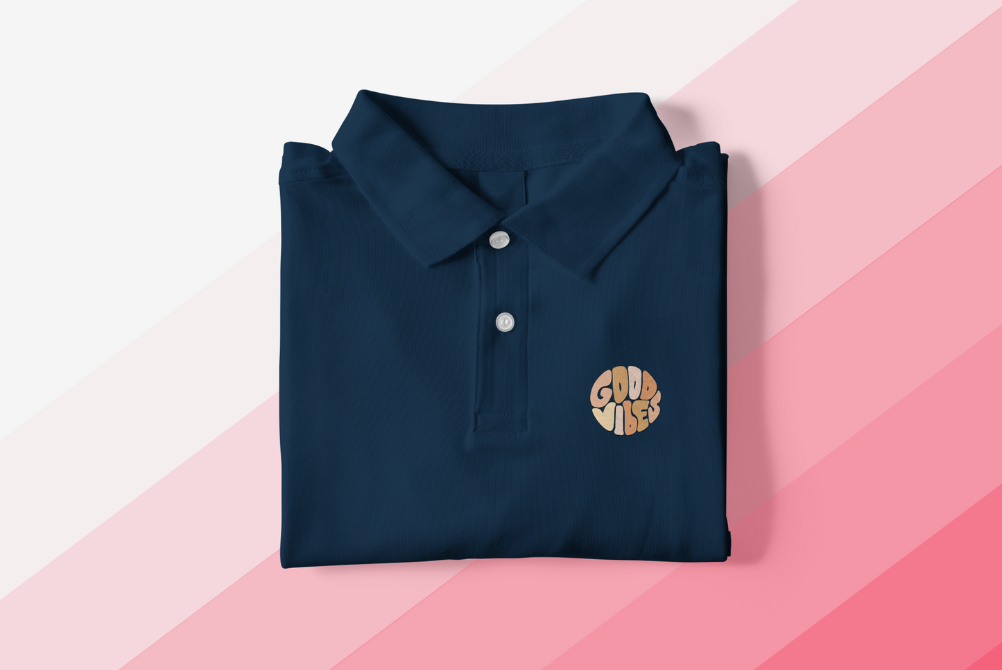 Good Vibes Polo T shirt