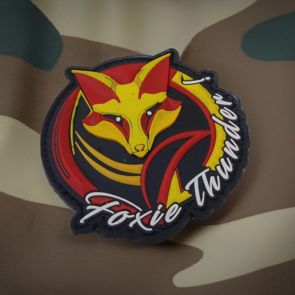 Foxie Thunder 3D PVC Patch (NDA)