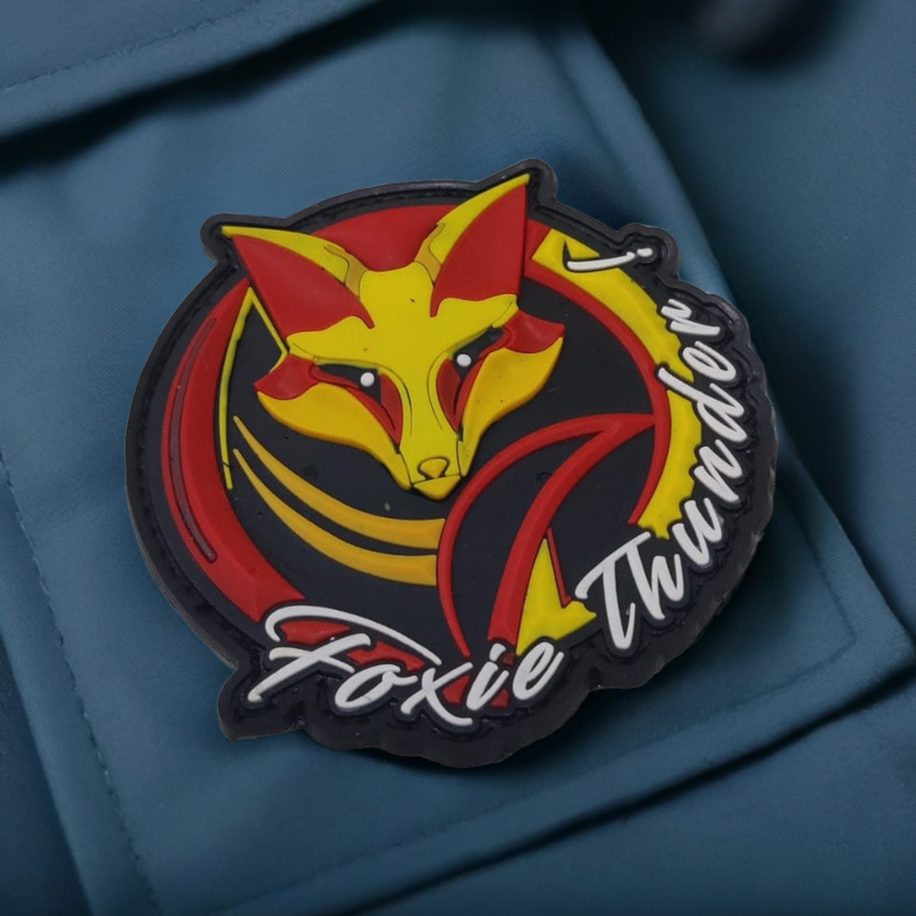 Foxie Thunder 3D PVC Patch (NDA)