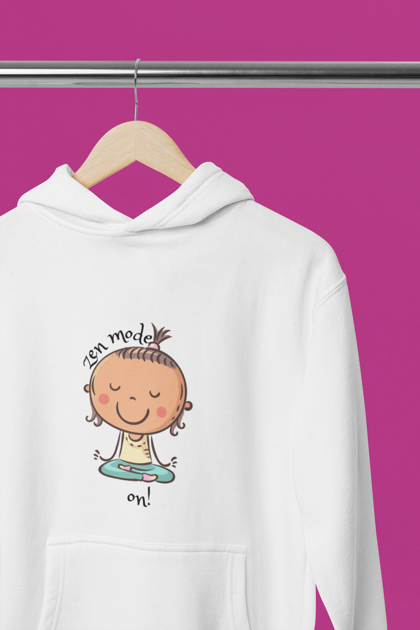 Zen Mode On Hoodie – Cozy & Stylish Winter Essential