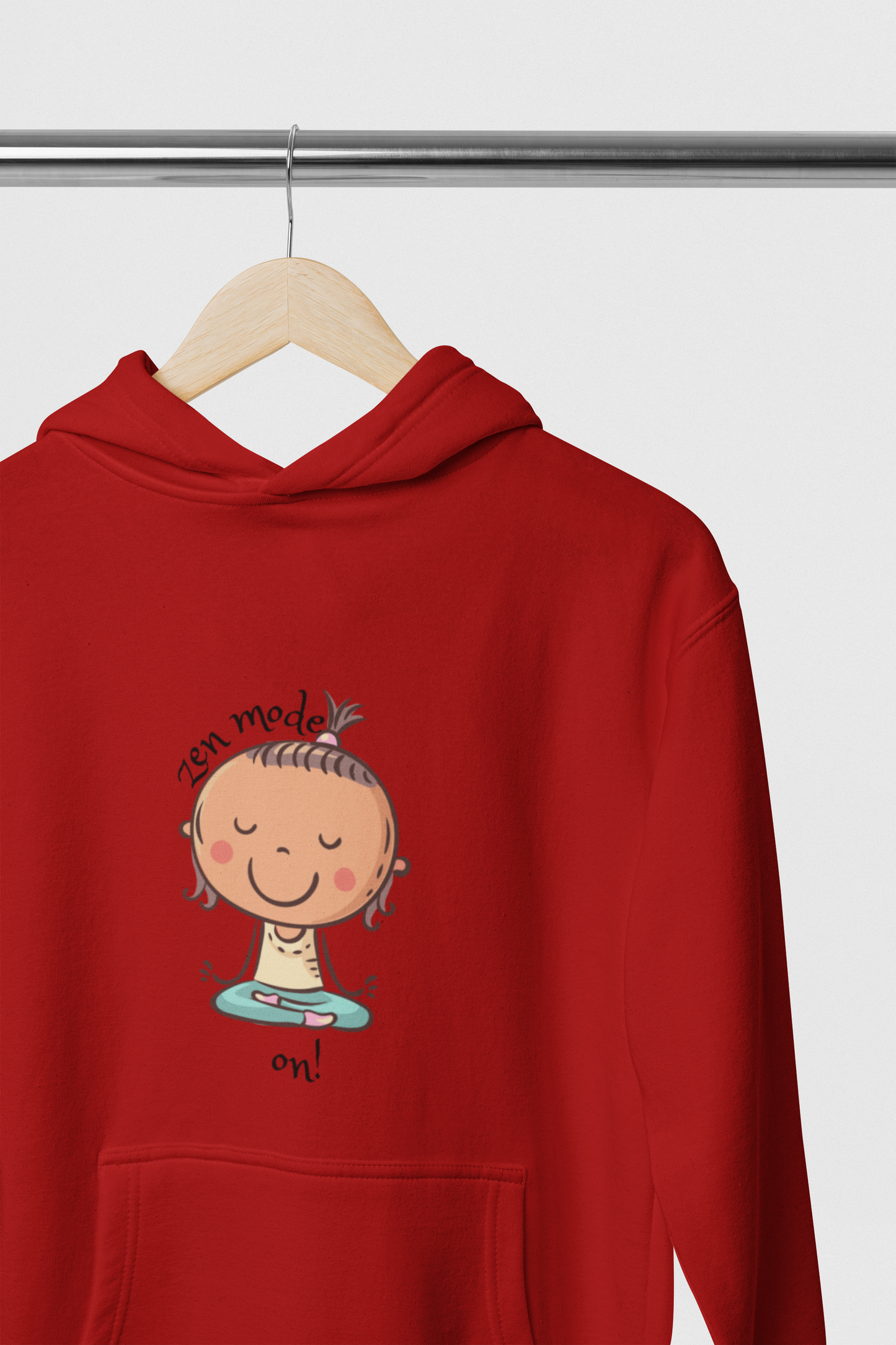 Zen Mode On Hoodie – Cozy & Stylish Winter Essential