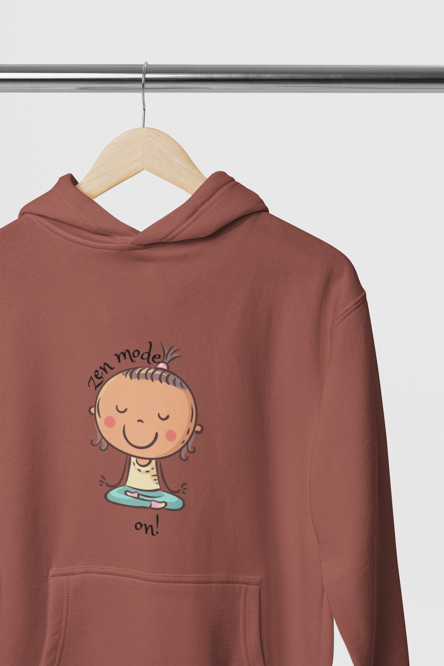 Zen Mode On Hoodie – Cozy & Stylish Winter Essential