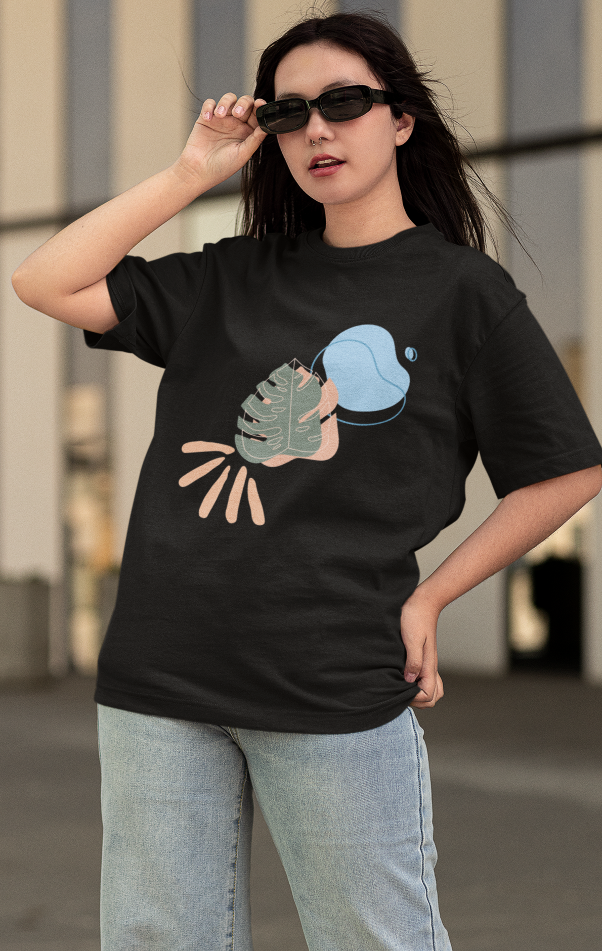 Leafy Oversized