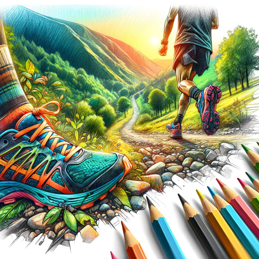 Trail running shoes on Indian mountain terrain — best trail running shoes guide for India