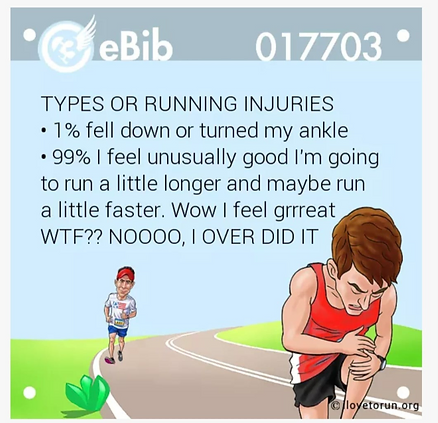 Runner holding knee in pain — how to overcome knee pain while running, tips from the Frunners community