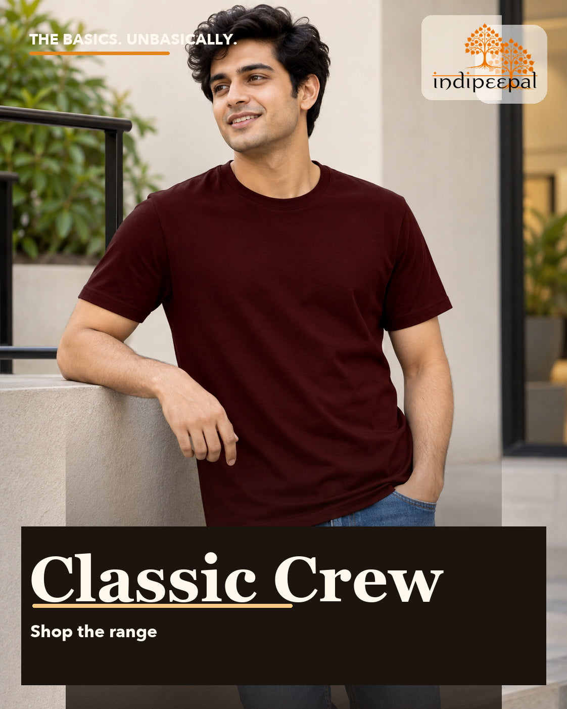 Plain Round Neck T-Shirts