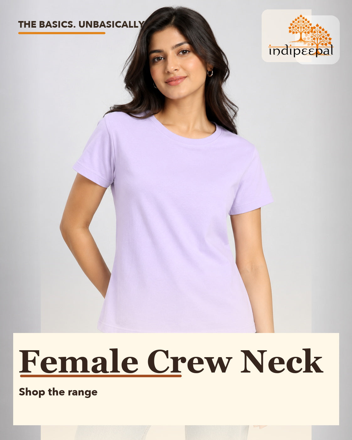 Women's Plain Classic Crew T-Shirts