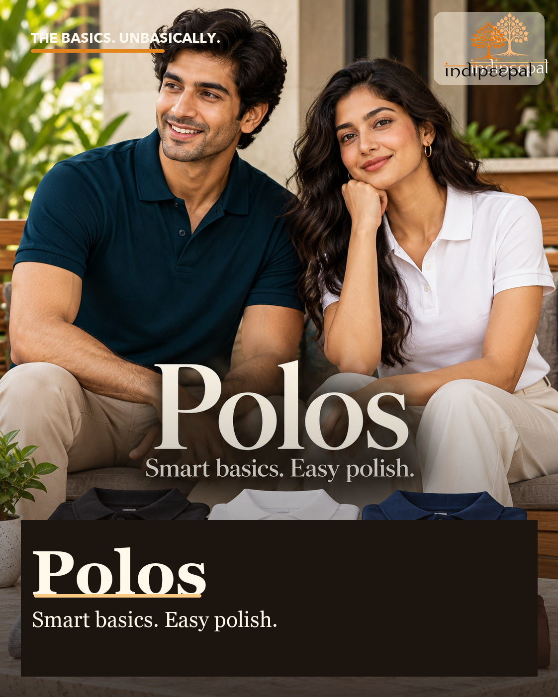 Plain Polo T-Shirts