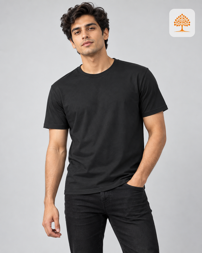 The Fauj Essential 🎖️ – Olive Green + Steel Grey + White | Round Neck Bundle | Save ₹348