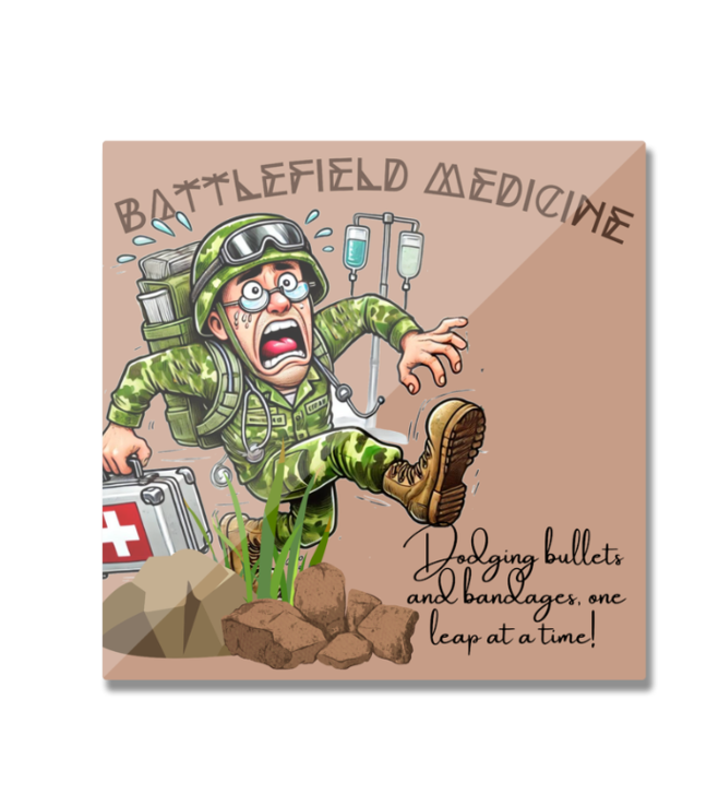 Battlefield Medicine & Doctor's Order Fridge Magnet Combo