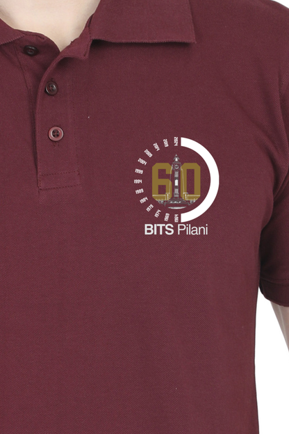 BITS Pilani Clock Tower 60th Anniversary Polo T-Shirt