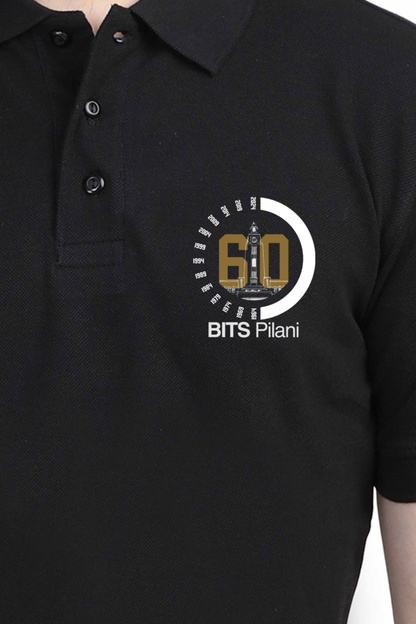 BITS Pilani Clock Tower 60th Anniversary Polo T-Shirt