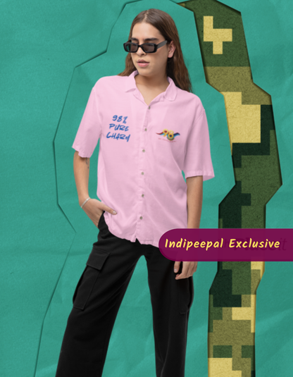 98% Pure Charm – Oversized Women’s Shirt | 98 NDA Silver Jubilee Edition