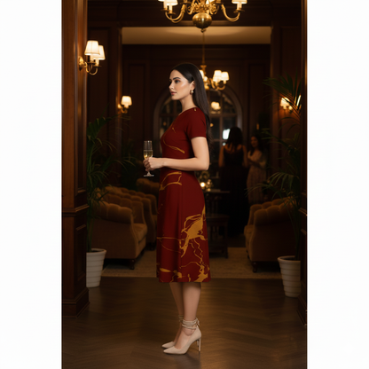 The Vixen Signature A-Line Dress