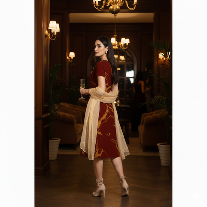 The Vixen Signature A-Line Dress