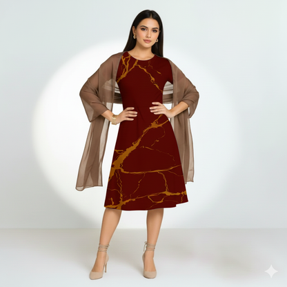 The Vixen Signature A-Line Dress