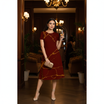 The Vixen Signature A-Line Dress