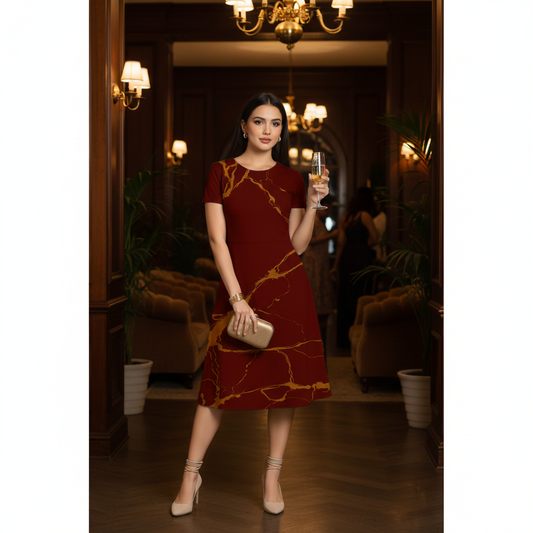 The Vixen Signature A-Line Dress