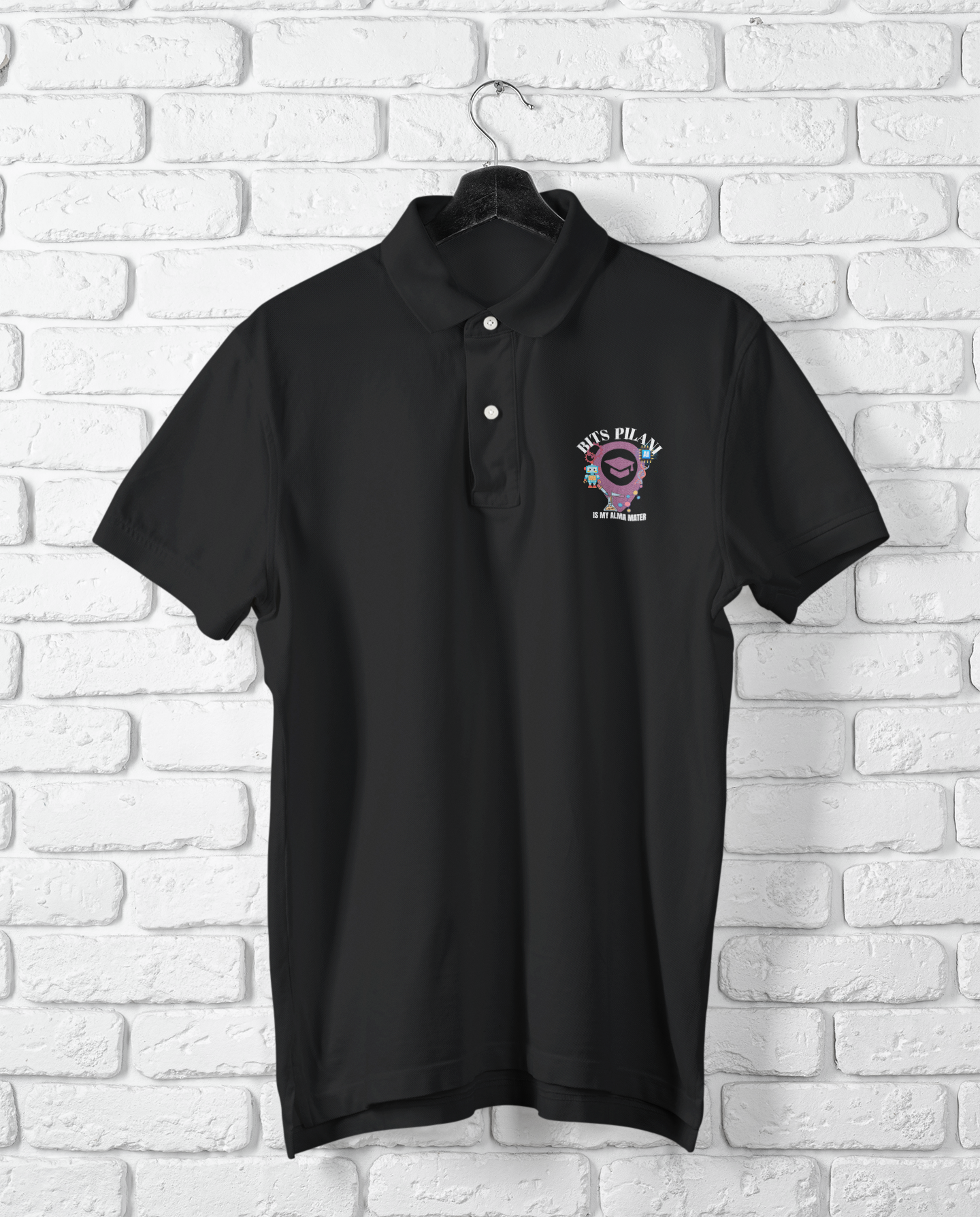 BITS Pilani Alma Mater Polo T-Shirt – Unisex