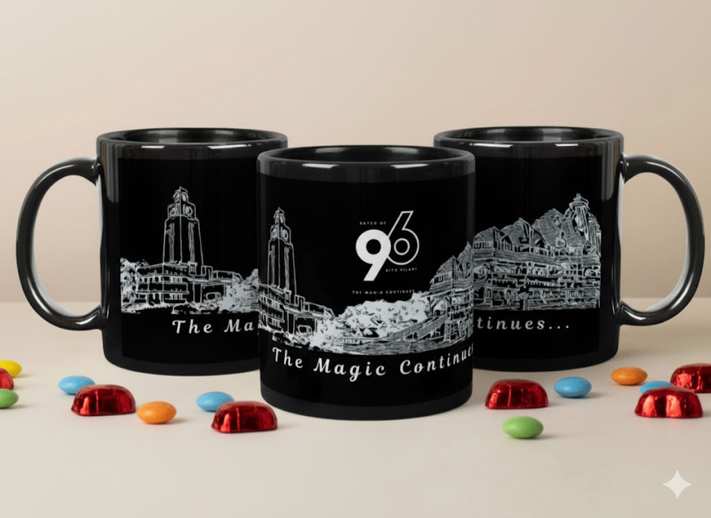 The BITS Pilani '96 Exclusive Black Mug