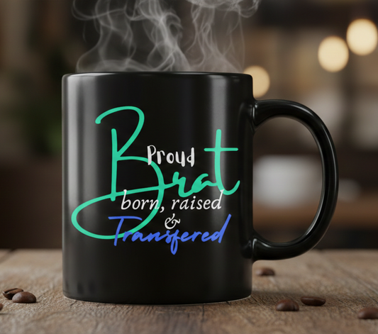 Brat Black Mug