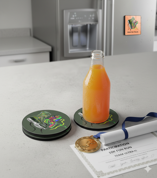 The FRunners Coaster and Fridge Magnet Bundle