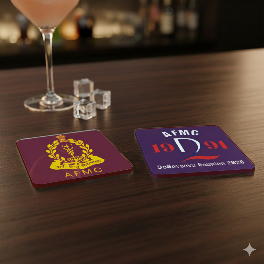 DeNoveavu Coaster Set (2 coasters)