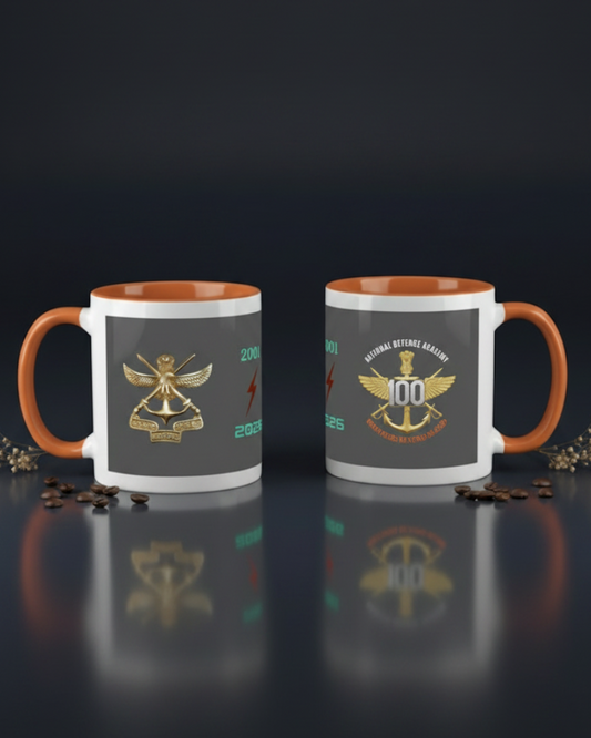 Kilo Squadron Kalashnikovs Orange Coffee Mug – NDA 100 Course | Brothers Beyond Blood | Indipeepal