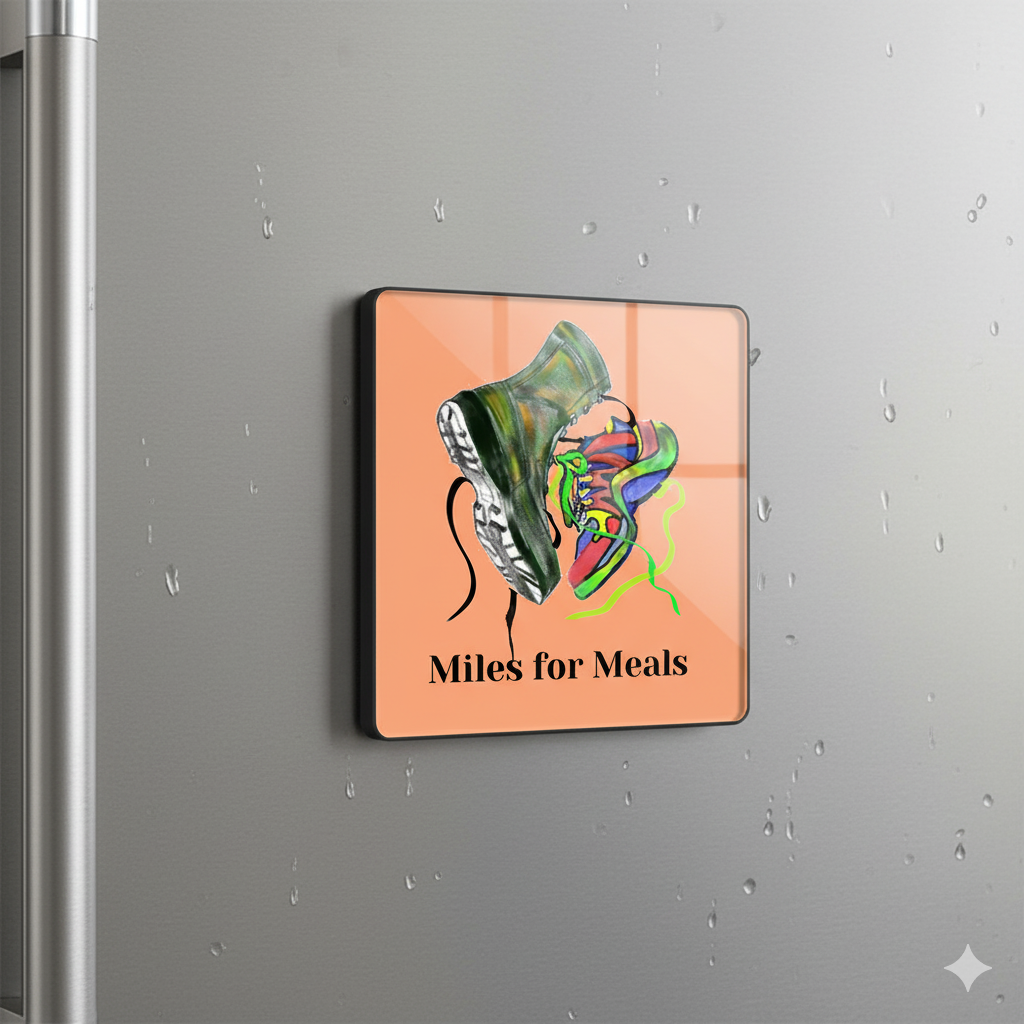 The FRunners 'Miles for Meals' Magnet