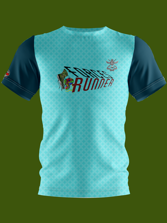 FRunners Dri Fit T Shirt Turqoise Blue