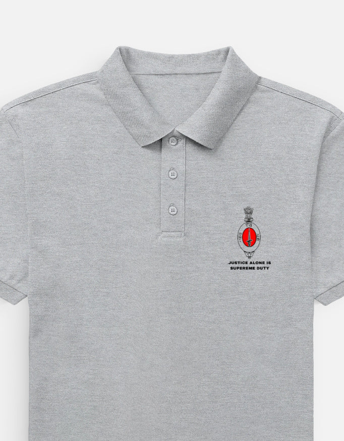 JAG Branch Polo Shirt – Judge Advocate General Indian Army Unisex Polo T-Shirt | Gift for Army Officers | Indipeepal