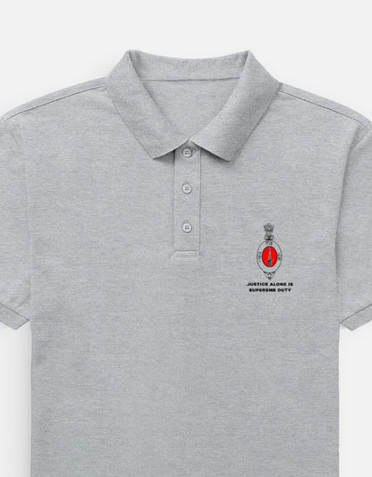 JAG Branch Polo Shirt – Judge Advocate General Indian Army Unisex Polo T-Shirt | Gift for Army Officers | Indipeepal