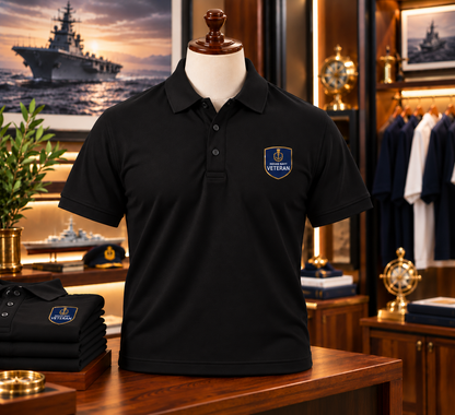 Indian Navy Veteran Polo T-Shirt – Honour the Service | Unisex | Indipeepal
