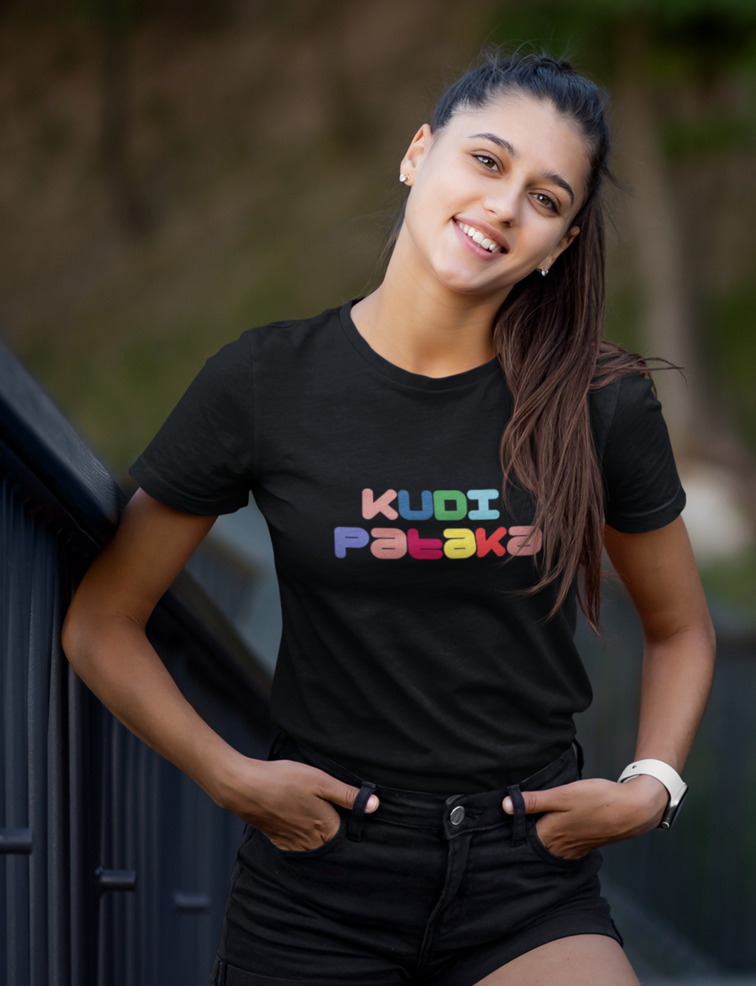 Kudi Pataka T-Shirt: Celebrate Vibrant Personality - Indipeepal ...