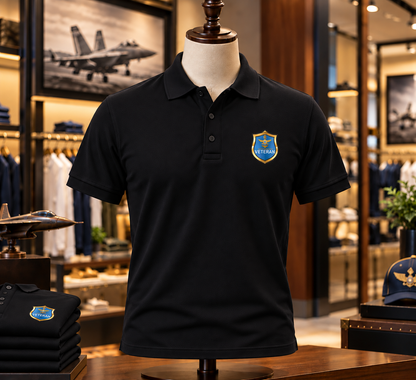 Indian Air Force Veteran Polo T-Shirt – Honour the Service | Unisex | Indipeepal