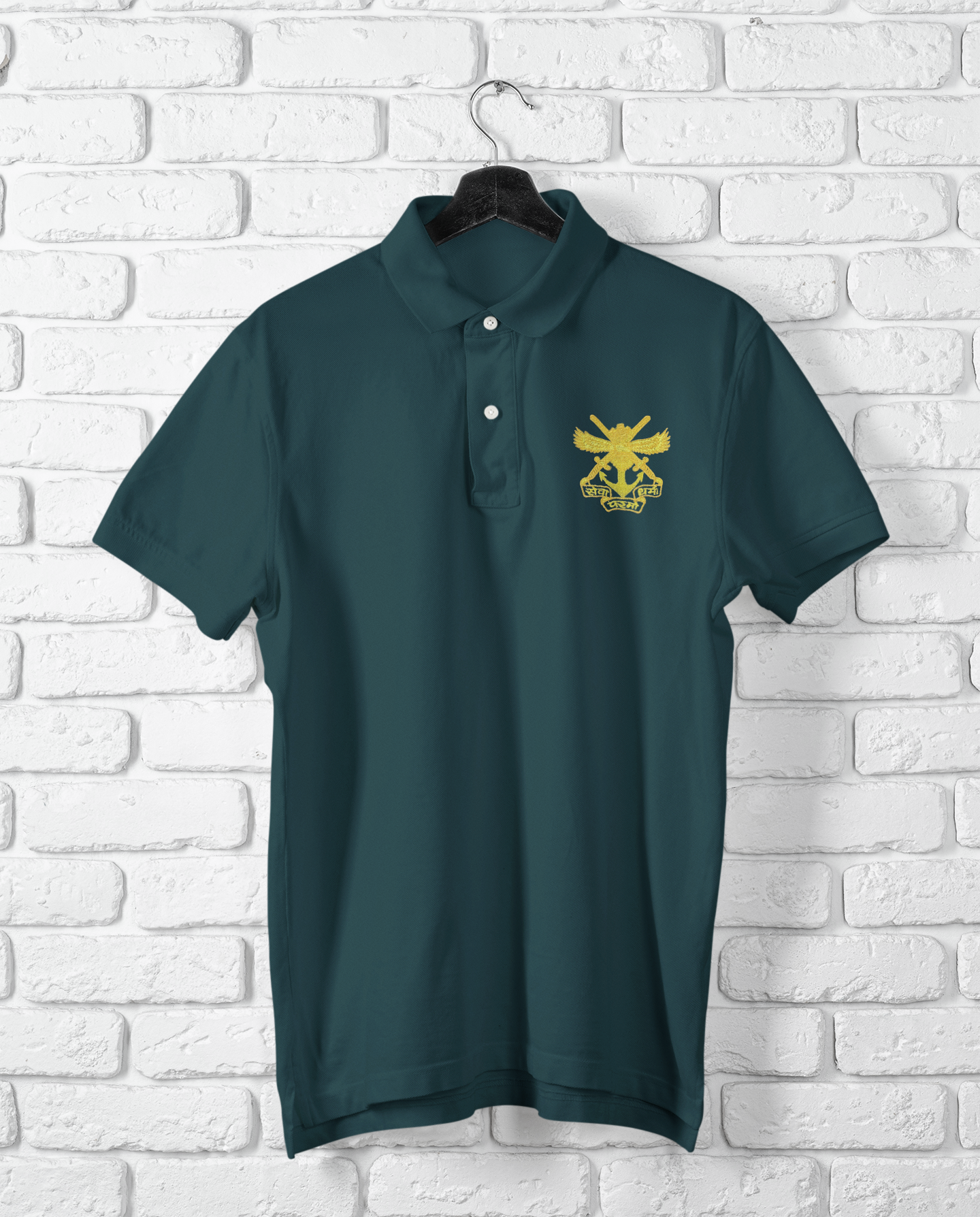 NDA Embroidered Crest Polo