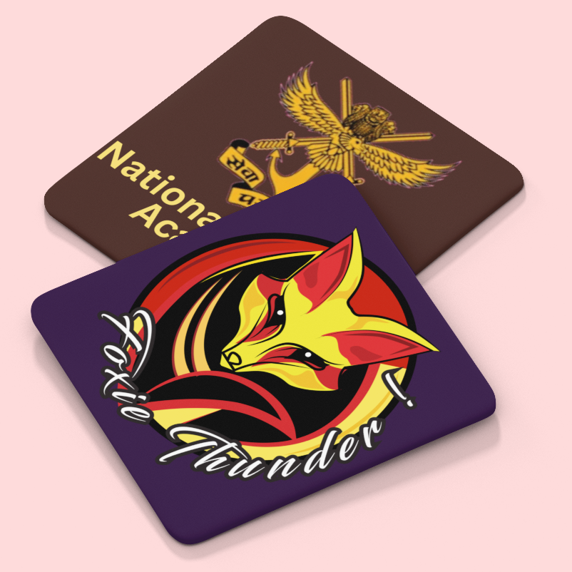 Foxtrot and NDA Coasters