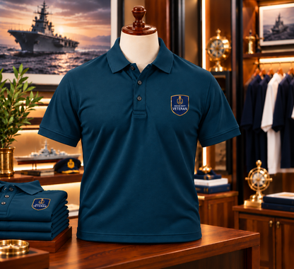 Indian Navy Veteran Polo T-Shirt – Honour the Service | Unisex | Indipeepal