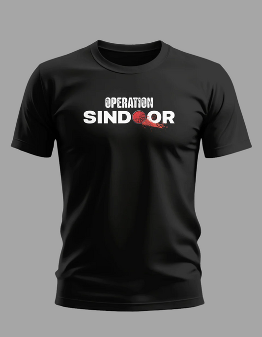 Operation Sindoor Tribute T-Shirt – Indian Armed Forces Pride