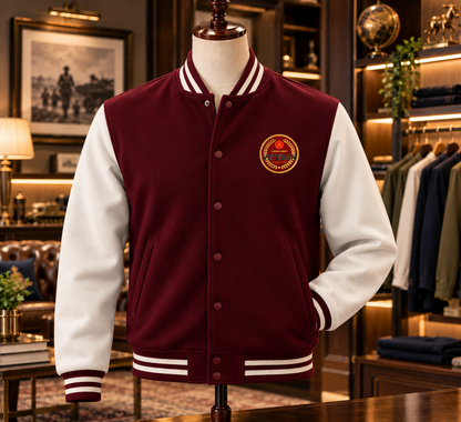 Indian Army Veteran Varsity Jacket – Honour the Service | Unisex | Indipeepal